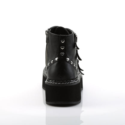 Demonia Cult Deals - "Emily-315" Boots - Black Vegan Leather