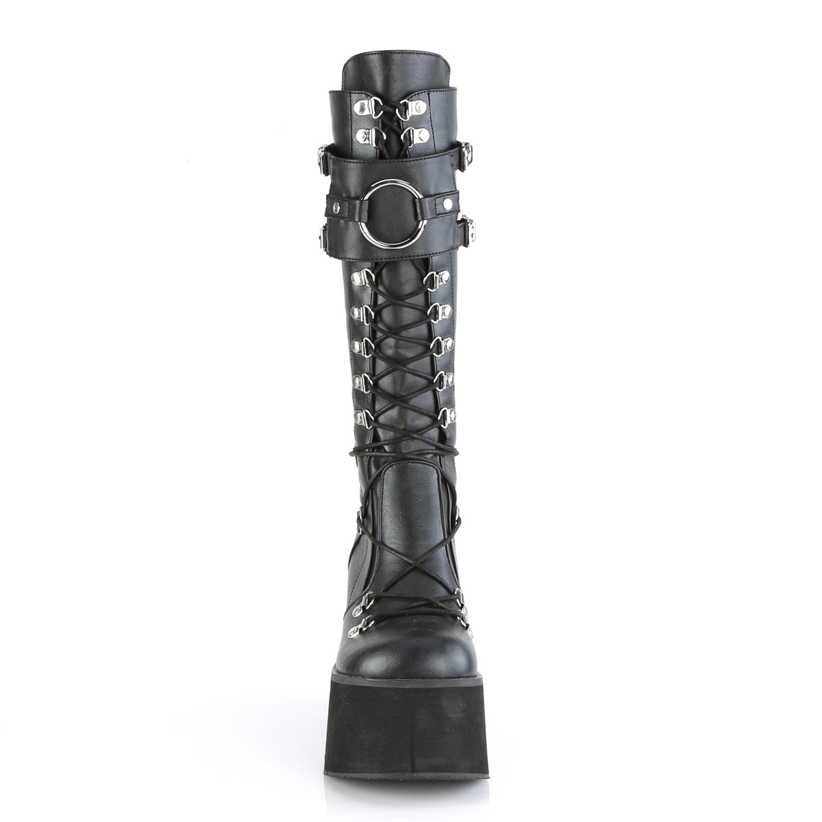 Demonia Cult Featured - "Kera-200" Boots - Black Vegan Leather