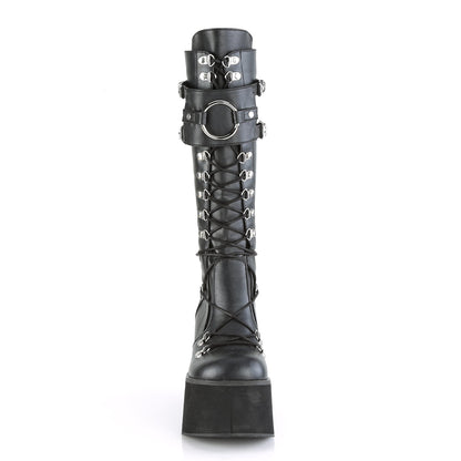 Demonia Cult Featured - "Kera-200" Boots - Black Vegan Leather