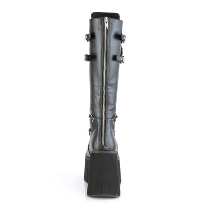 Demonia Cult Featured - "Kera-200" Boots - Black Vegan Leather