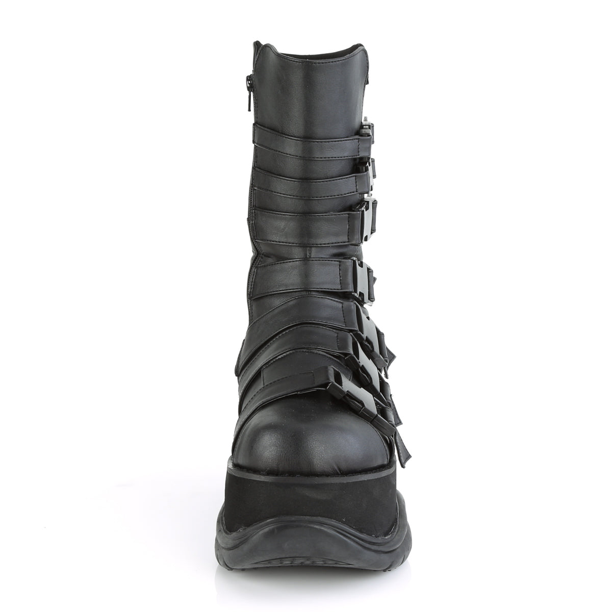 Demonia Cult Customer Favorite - "Neptune-210" Boots - Black Vegan Leather