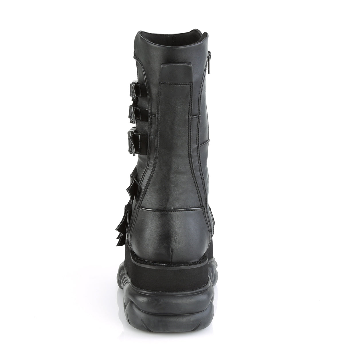 Demonia Cult Customer Favorite - "Neptune-210" Boots - Black Vegan Leather