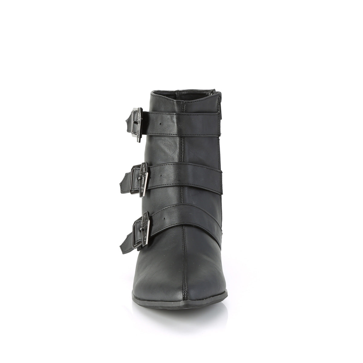 Demonia Cult Sale - "Warlock-50-C" Boots - Black Vegan Leather