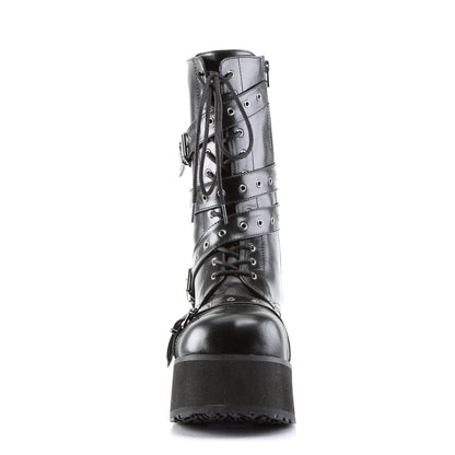 Demonia Cult Everyday - "Trashville-205" Boots - Black Vegan Leather