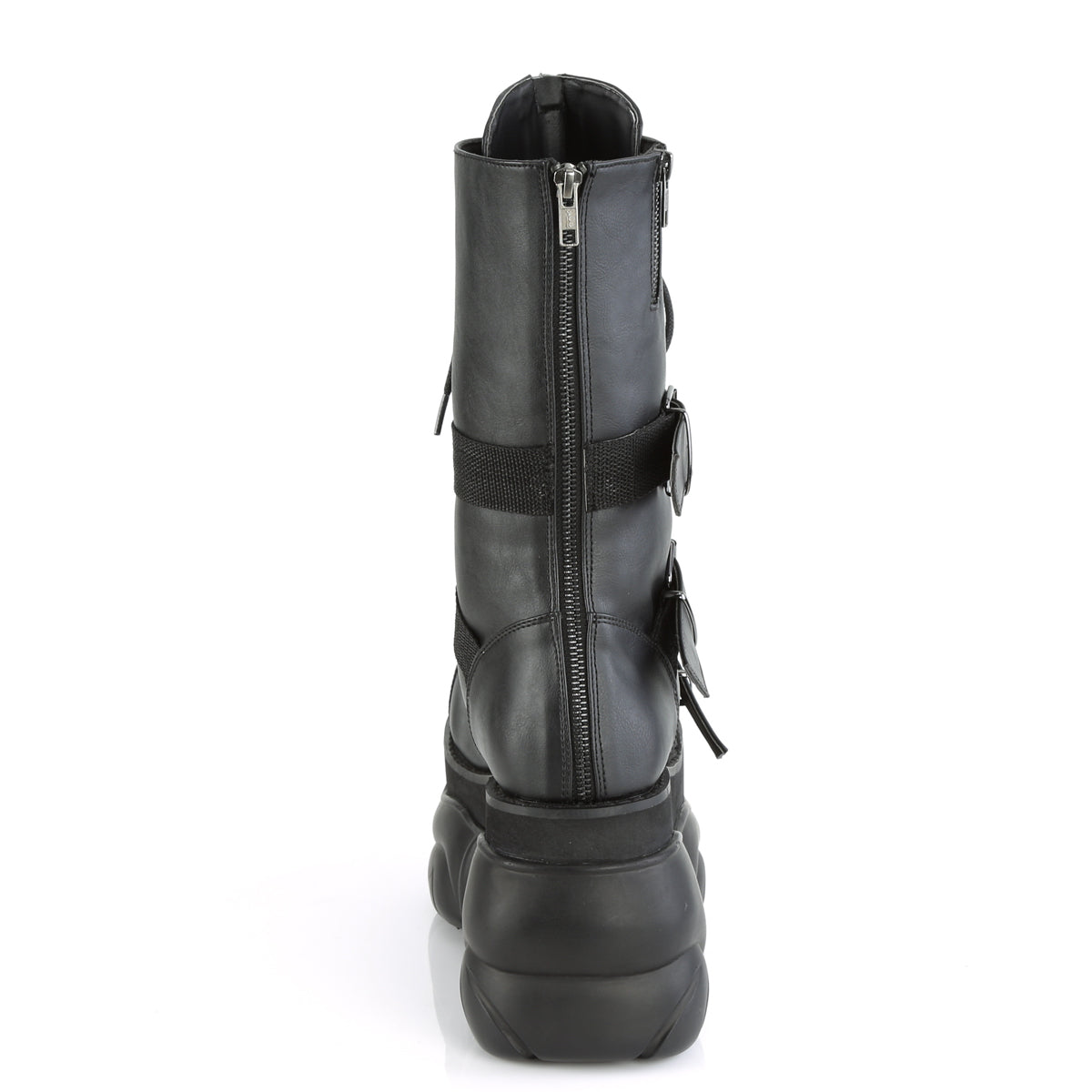 Demonia Cult Top Pick - "Boxer-230" Boots - Black Vegan Leather