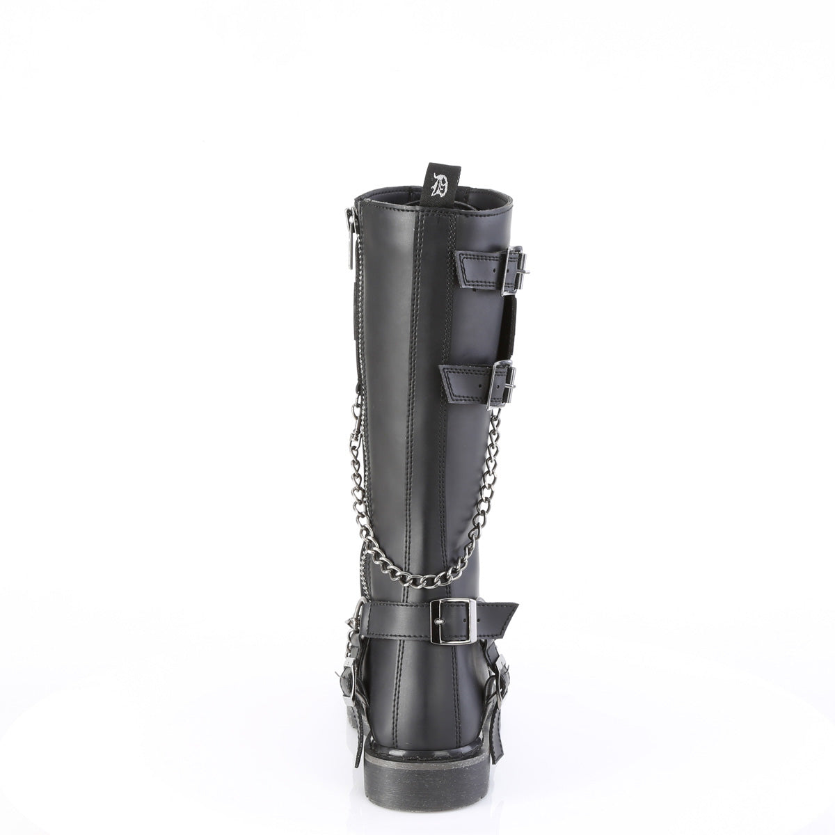 Demonia Cult Trending - "Bolt-415" Boots - Black Vegan Leather