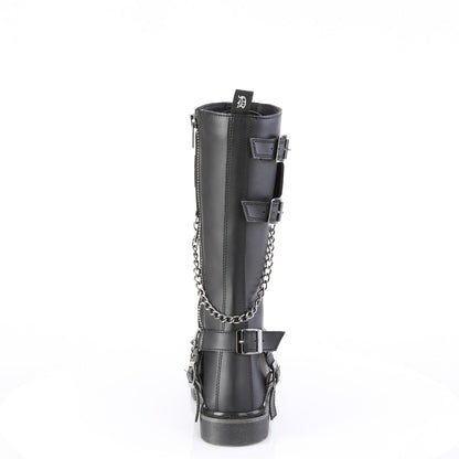 Demonia Cult Trending - "Bolt-415" Boots - Black Vegan Leather