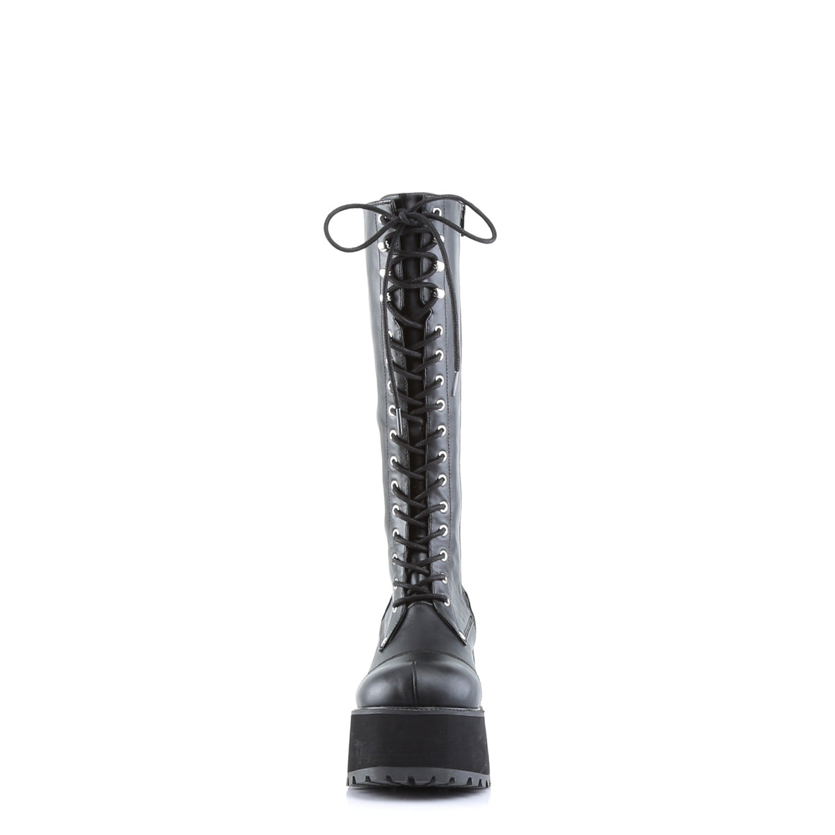 Demonia Cult New - "Ranger-302" Boots - Black Vegan Leather
