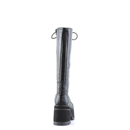 Demonia Cult New - "Ranger-302" Boots - Black Vegan Leather