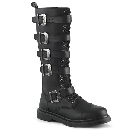 Demonia Cult Best Price - "Bolt-425" Boots - Black Vegan Leather