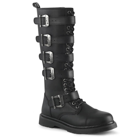 Demonia Cult Best Price - "Bolt-425" Boots - Black Vegan Leather