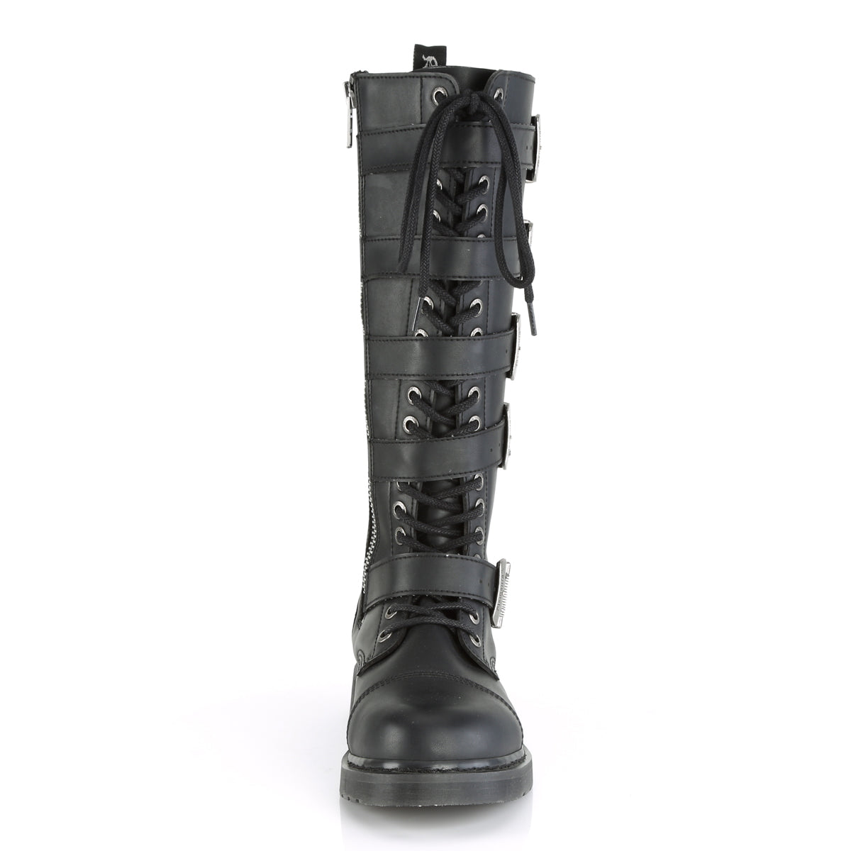Demonia Cult Best Price - "Bolt-425" Boots - Black Vegan Leather