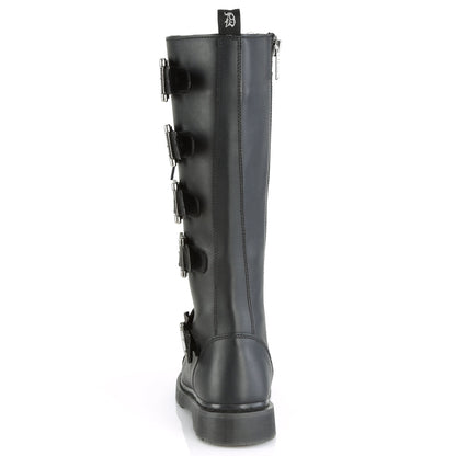 Demonia Cult Best Price - "Bolt-425" Boots - Black Vegan Leather