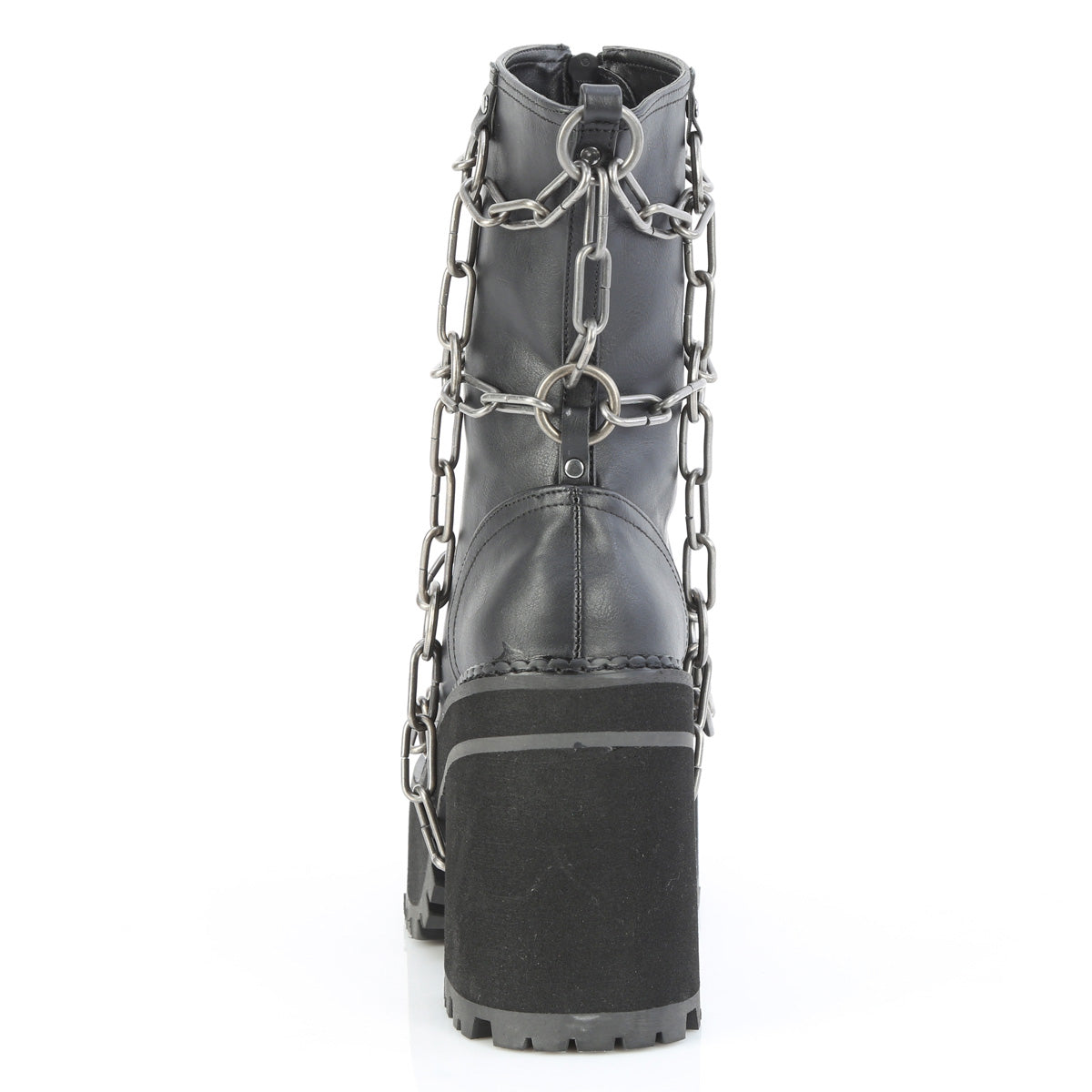 Demonia Cult Sale - "Assault-66" Boots - Black Vegan Leather