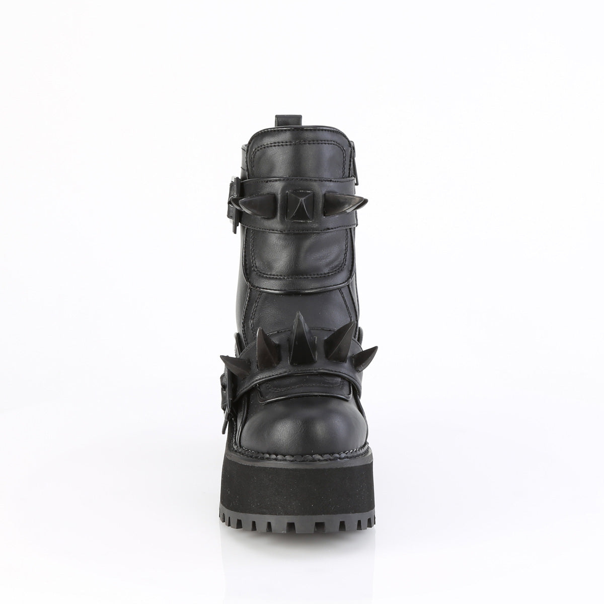 Demonia Cult Special Offer - "Assault-72" Boots - Black Vegan Leather