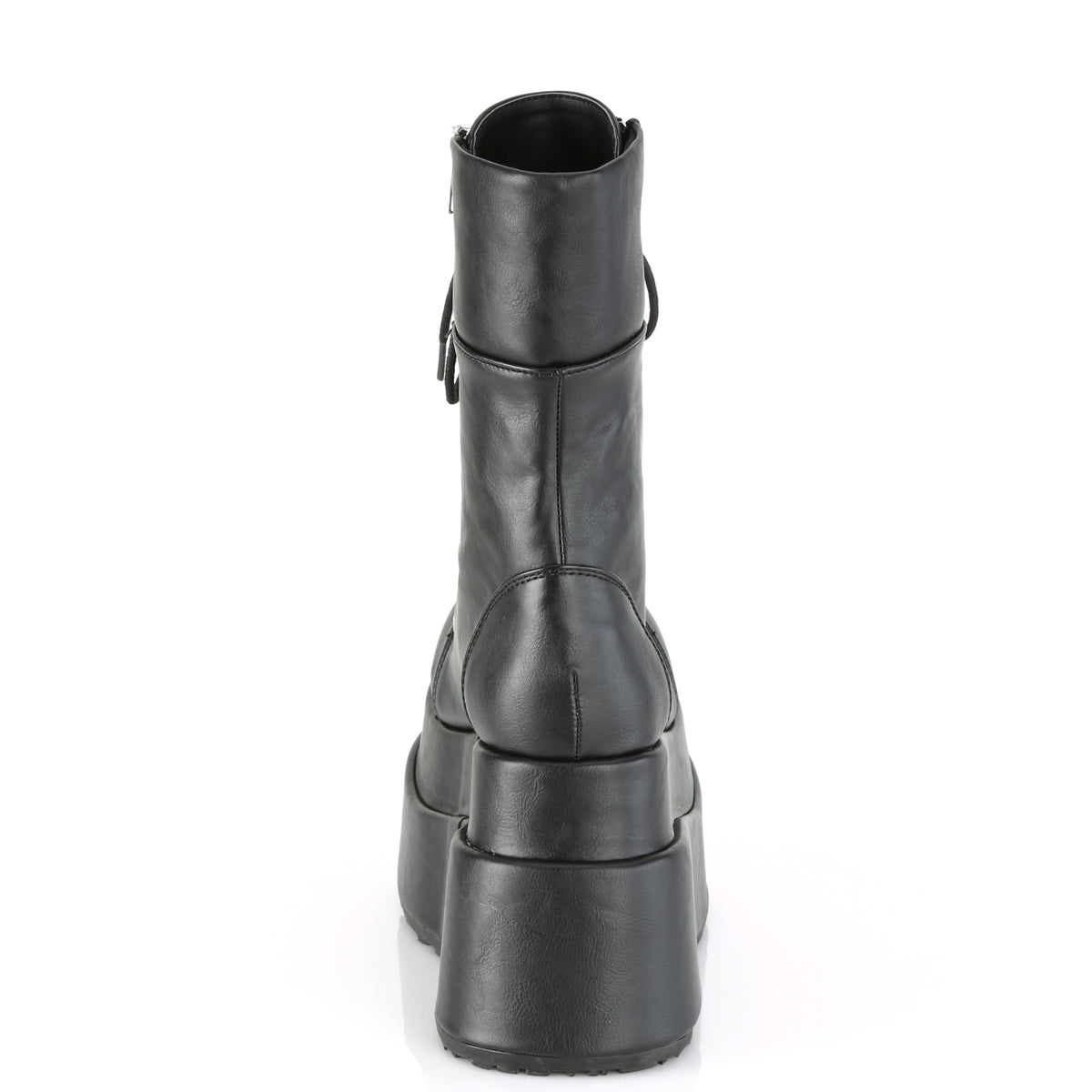 Demonia Cult Recommended - "Bear-265" Boots - Black Vegan Leather