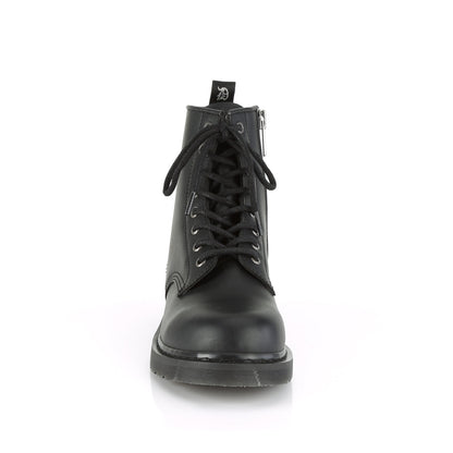 Demonia Cult Best Price - "Bolt-100" Boots - Black Vegan Leather