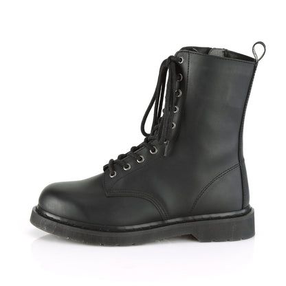 Demonia Cult Quality - "Bolt-200" Boots - Black Vegan Leather