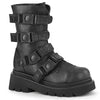 Black Vegan Leather