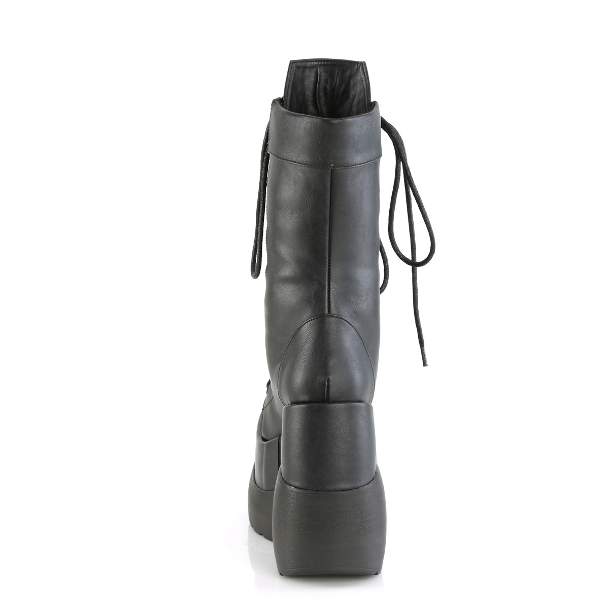 Demonia Cult Great Value - "Void-118" Boots - Black Vegan Leather-Patent