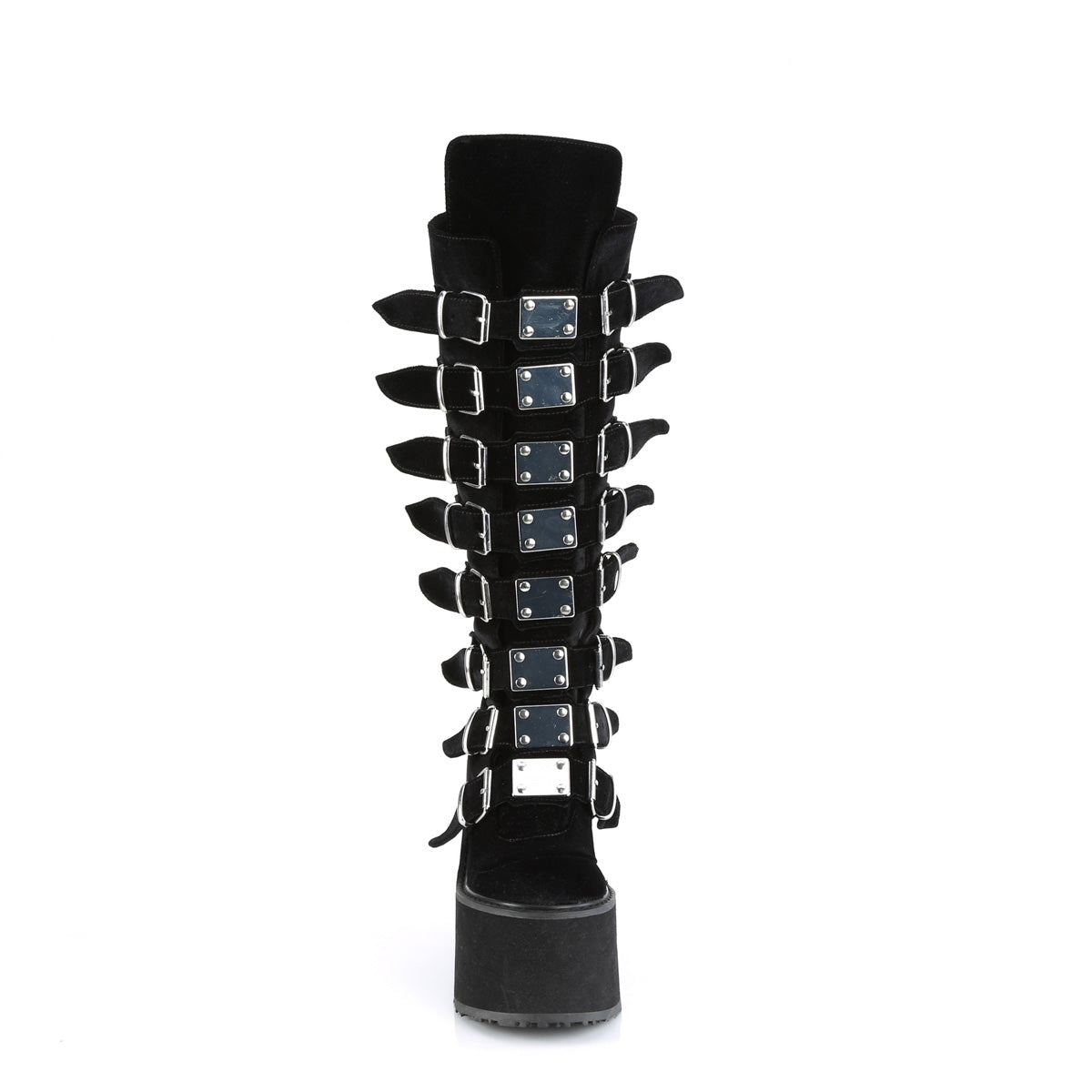 Demonia Cult Best Price - "Swing-815" Boots - Black Velvet