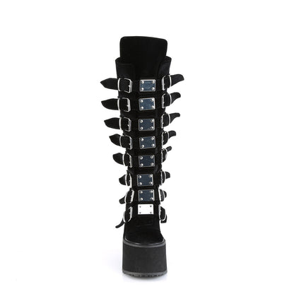 Demonia Cult Best Price - "Swing-815" Boots - Black Velvet