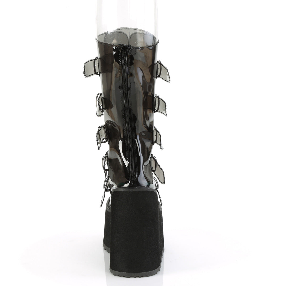 Demonia Cult Recommended - "Swing-230C" Boots - Smoke TPU