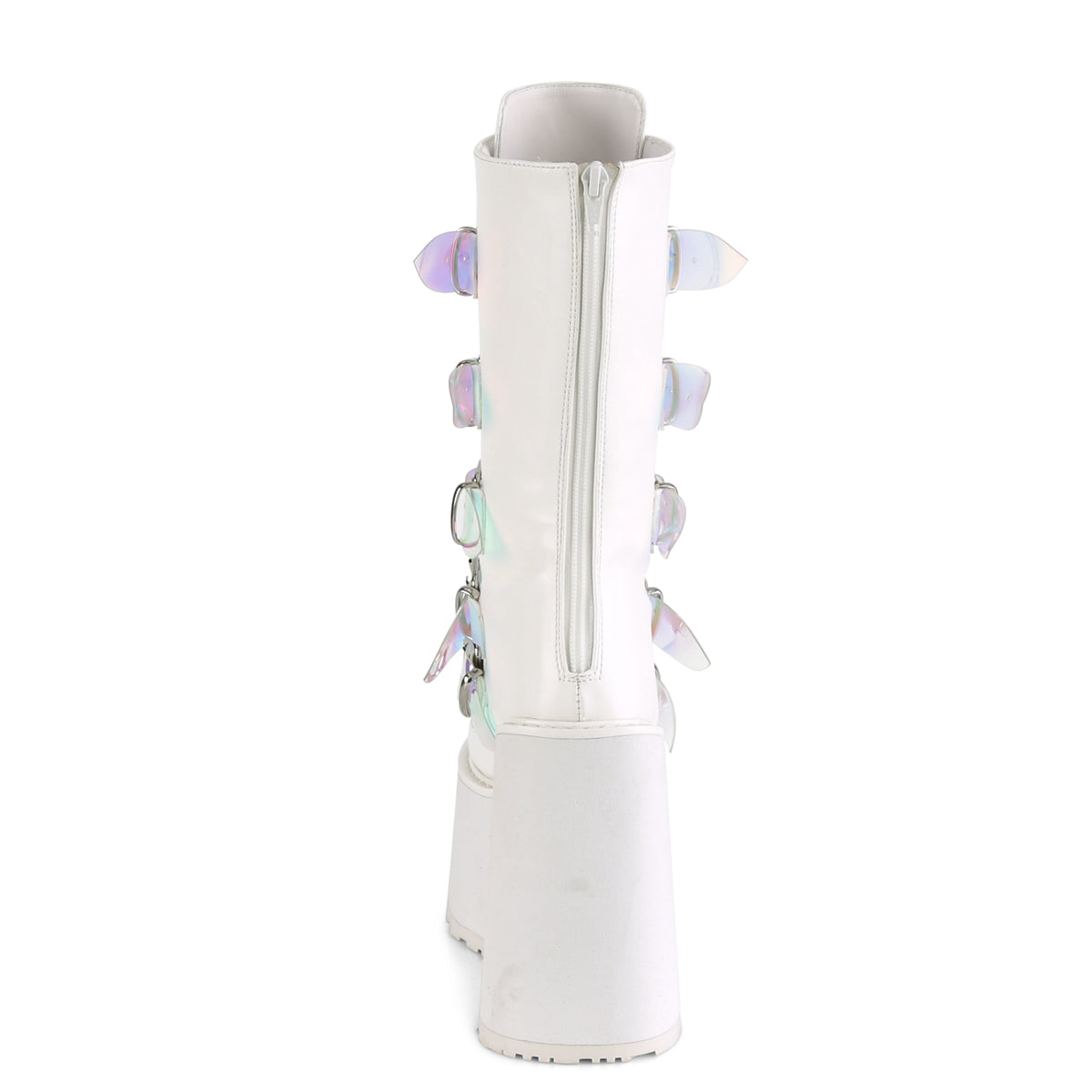 Demonia Cult Value - "Swing-230" Boots - White Vegan Leather