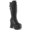 Black Vegan Leather