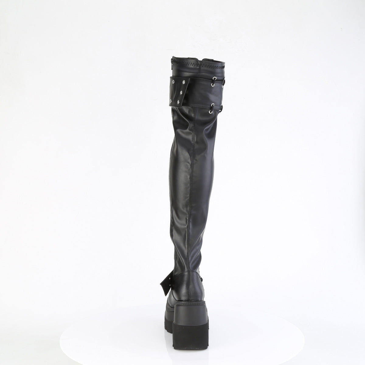Demonia Cult Great Value - "Shaker-325" Boots - Black Vegan Leather