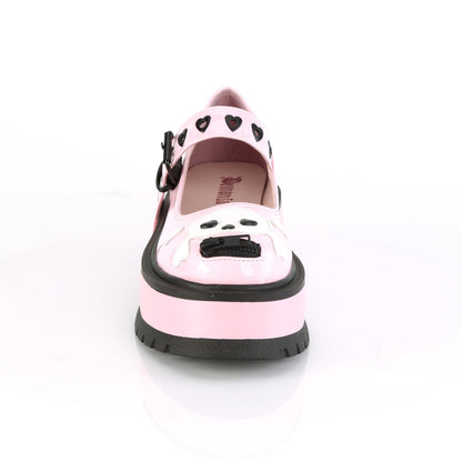 Demonia Cult Best Price - "Slacker-27" Platforms - Baby Pink Hologram
