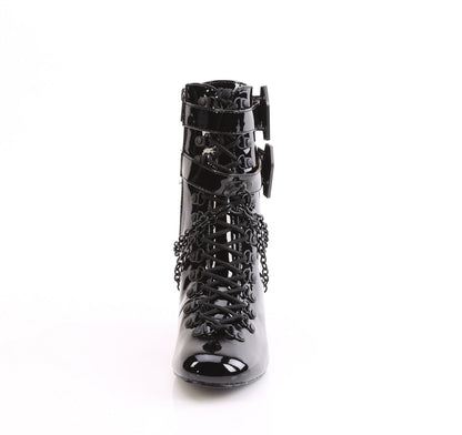 Demonia Cult Great Value - "Vivika-128" Boots - Black Patent