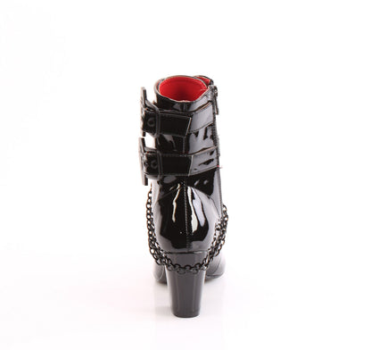 Demonia Cult Great Value - "Vivika-128" Boots - Black Patent