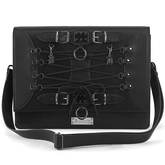 Demonia Cult Value - Vegan Leather Large Crossbody Bag