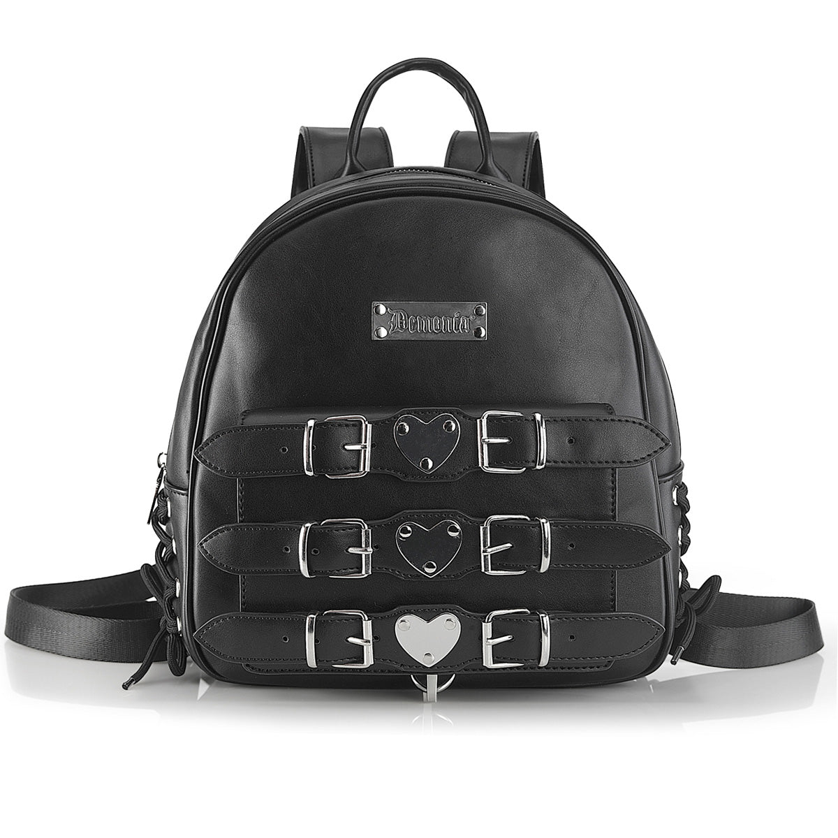 Demonia Cult Quality - Vegan Leather Mini Backpack