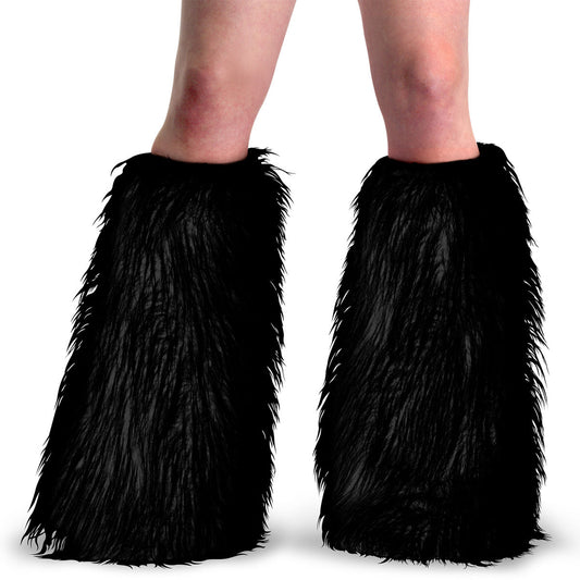 Demonia Cult Essential - "Yeti-08" Black Faux Fur