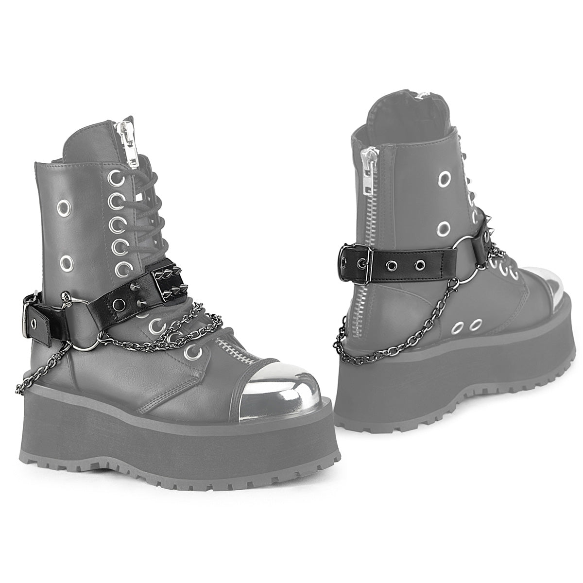 Demonia Cult Everyday - Boot Harness (Pair)