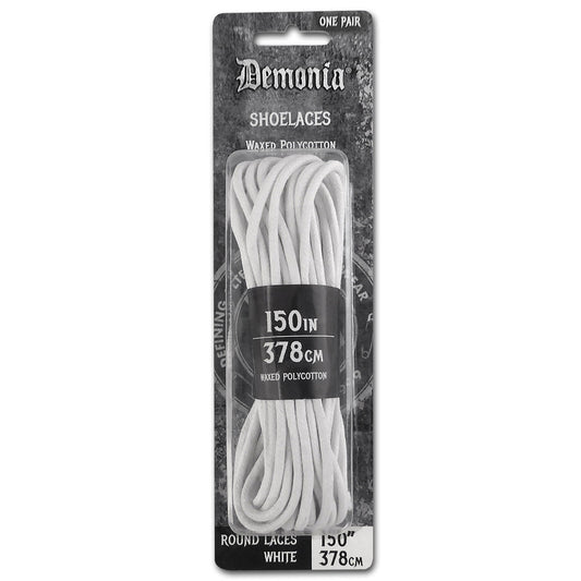 Demonia Cult Quality - "Shoelaces (Thigh-high Boots)" Black