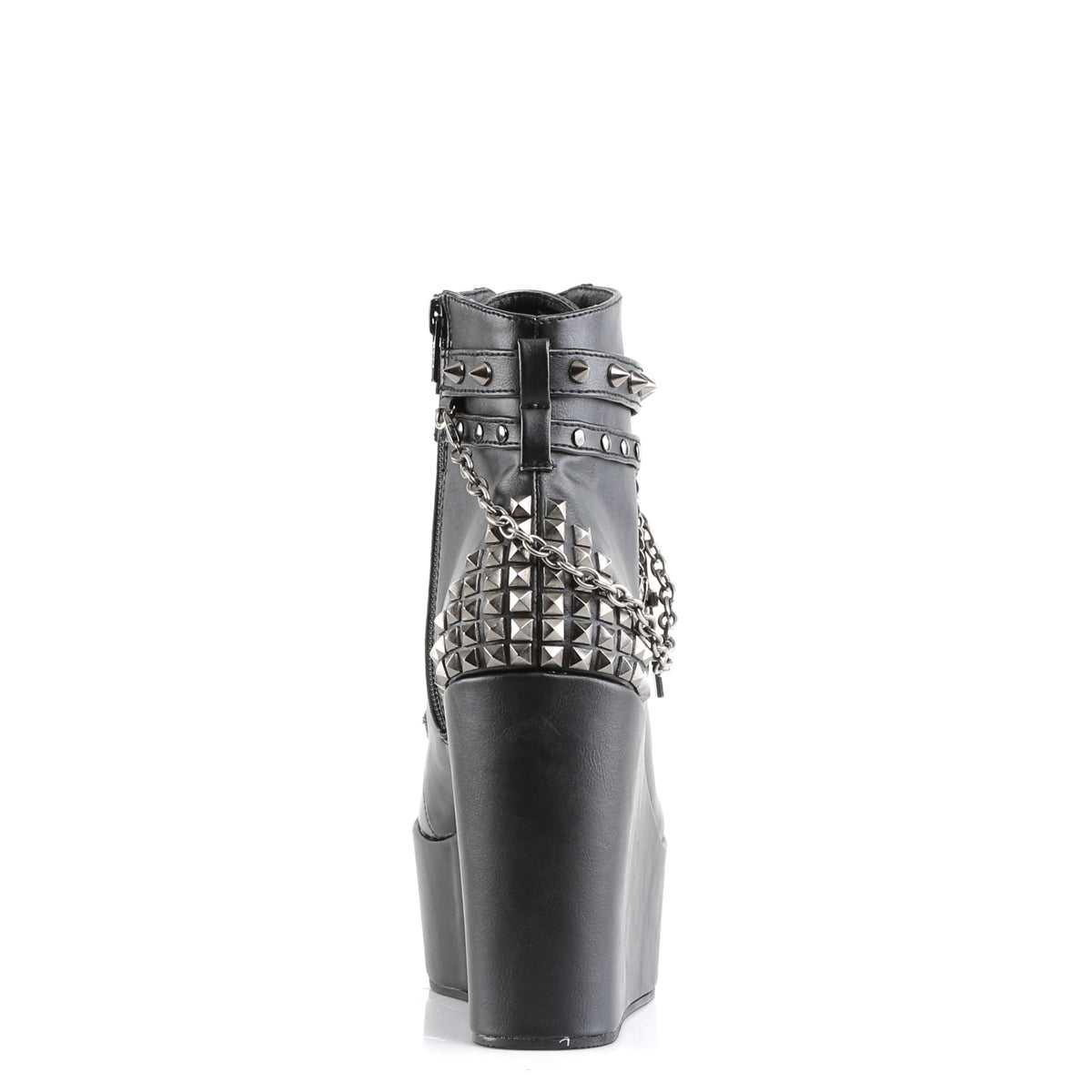 Demonia Cult Exclusive - "Poison-101" Boots - Black Vegan Leather