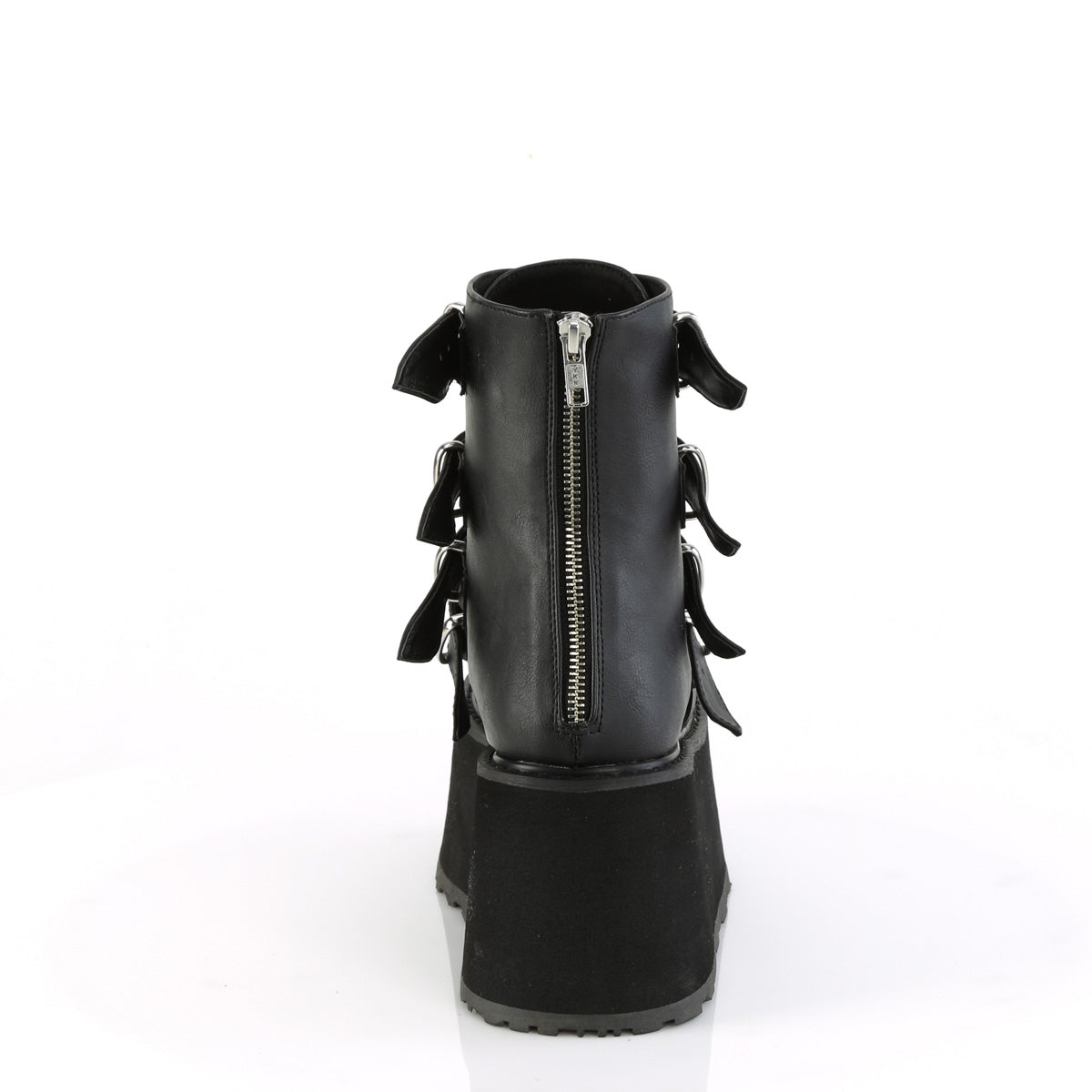 Demonia Cult Best Price - "Damned-105" Boots - Black Vegan Leather