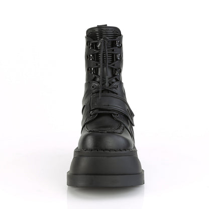 Demonia Cult Best Seller - "Stomp-13" Boots - Black Vegan Leather