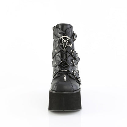 Demonia Cult Smart Buy - "Kera-68" Boots - Black Vegan Leather