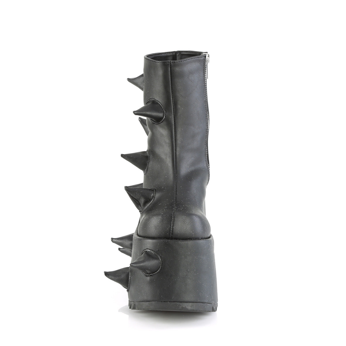 Demonia Cult Essential - "Slay-77" Boots - Black Vegan Leather