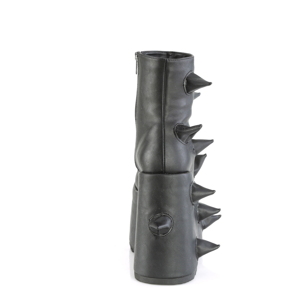 Demonia Cult Essential - "Slay-77" Boots - Black Vegan Leather