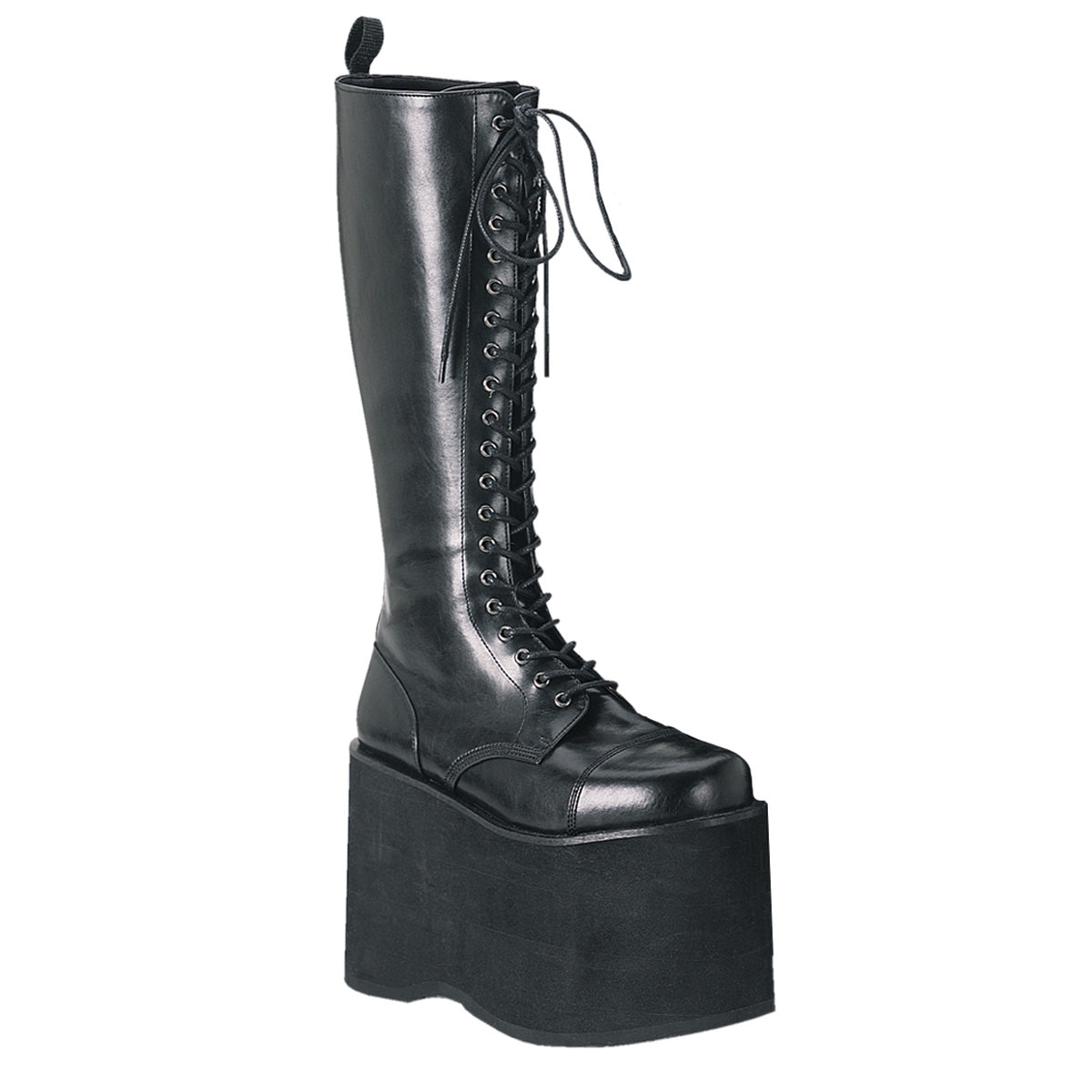 Demonia Cult Customer Favorite - "Mega-602" Boots - Black Faux Leather
