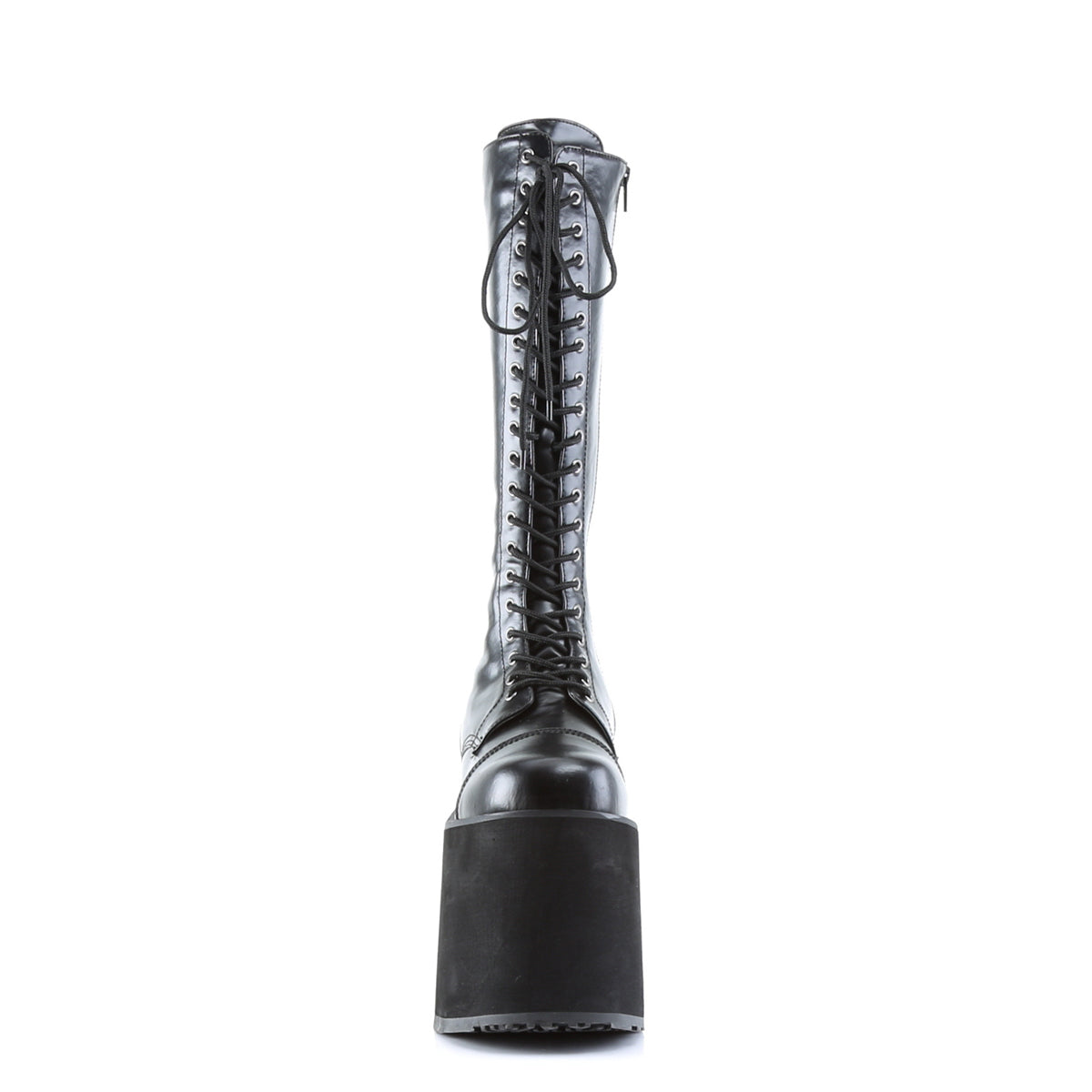 Demonia Cult Customer Favorite - "Mega-602" Boots - Black Faux Leather