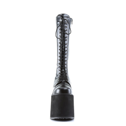 Demonia Cult Customer Favorite - "Mega-602" Boots - Black Faux Leather