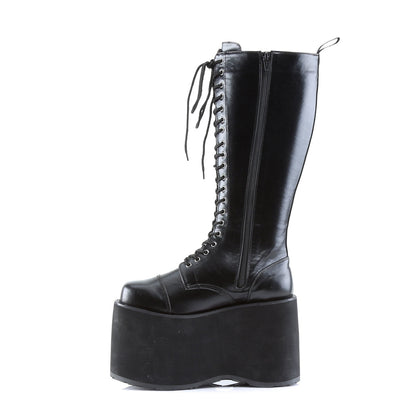 Demonia Cult Customer Favorite - "Mega-602" Boots - Black Faux Leather