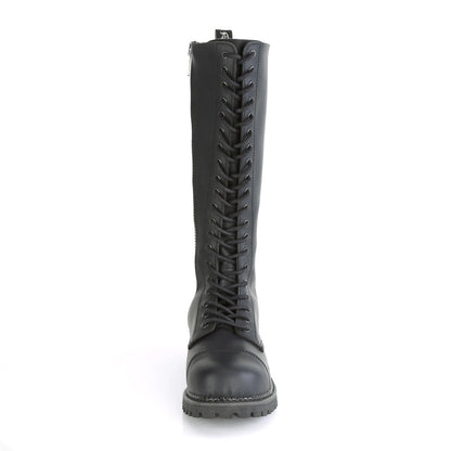 Demonia Cult Great Value - "Riot-20" Boots - Black Vegan Leather