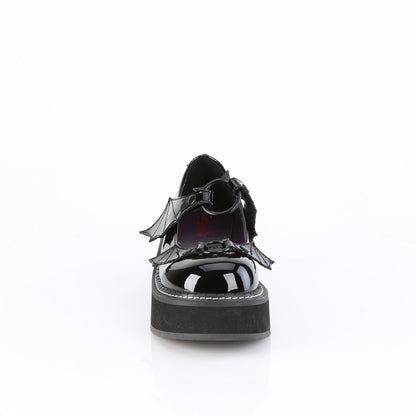 Demonia Cult Classic - "Emily-23" Platforms - Black Patent